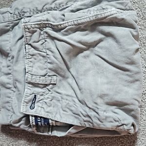 American eagle gray khaki shorts size 30